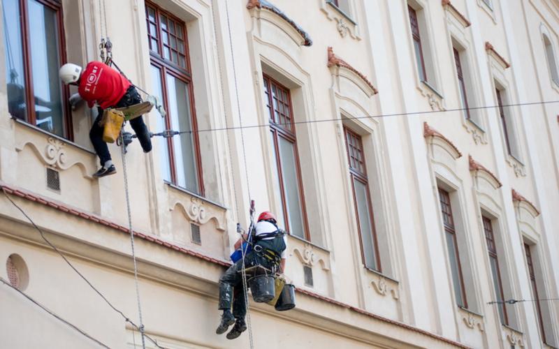 malowanie z lin Kraków malowanie na wysokości